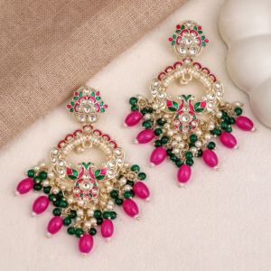 neeta kundan dangler earrings