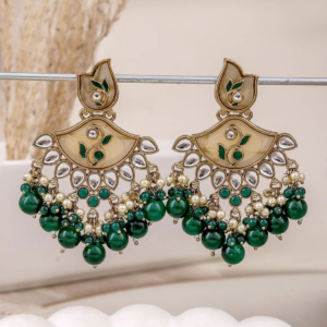 nilima kundan dangler earrings