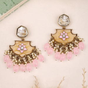 pratigya kundan dangler earrings
