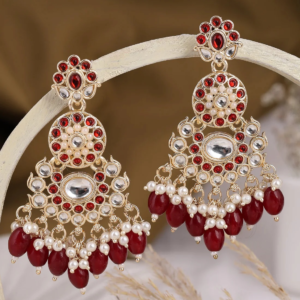 sanaya kundan dangler earrings