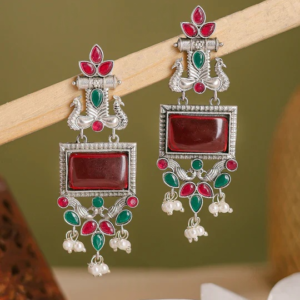 shubhangi long dangler earrings