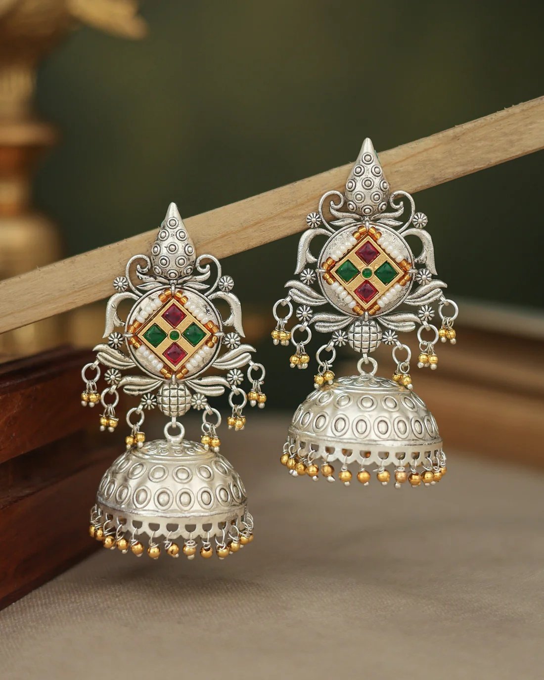 Trishika Jhumki Earrings auto draft